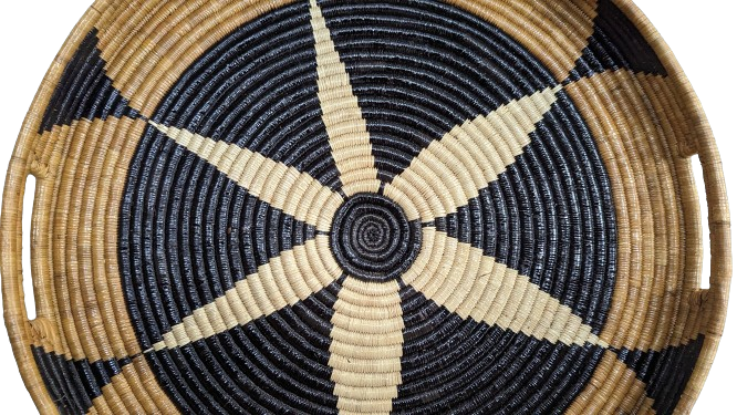 Large Patterned Serving Tray