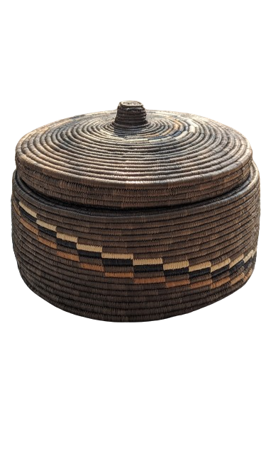 Medium Lidded Basket