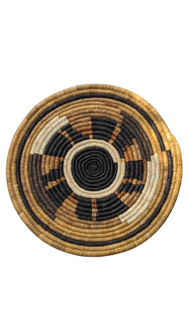 Medium Patterned Woven Wall Plate