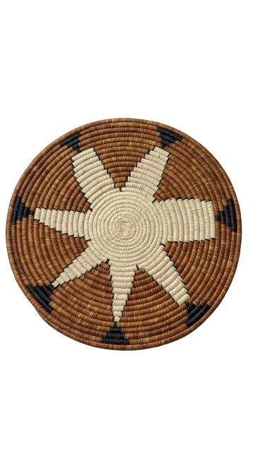 Medium Patterned Woven Wall Plate