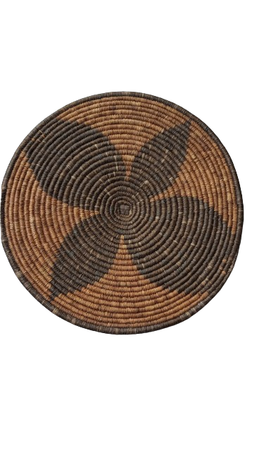 Medium Patterned Woven Wall Plate