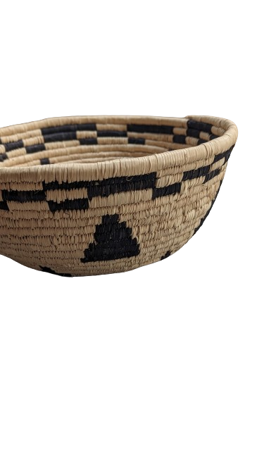 Small Patterned Fruit Basket