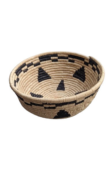Small Patterned Fruit Basket