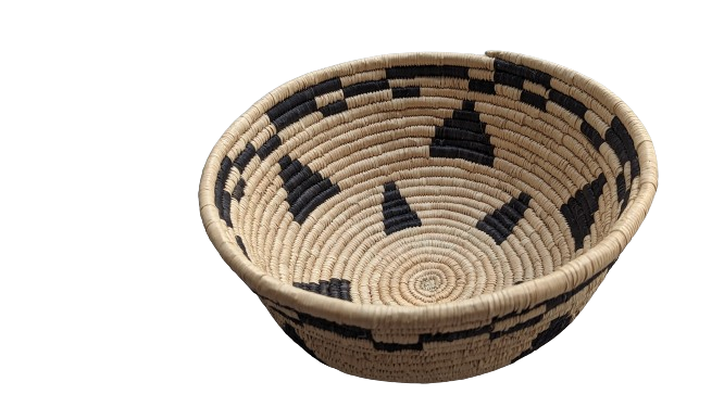 Small Patterned Fruit Basket
