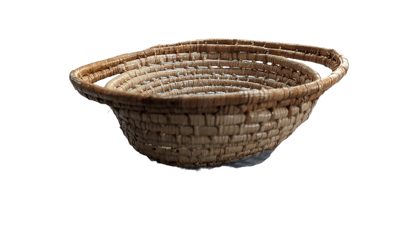 Small Plain Fruit Basket with Handles
