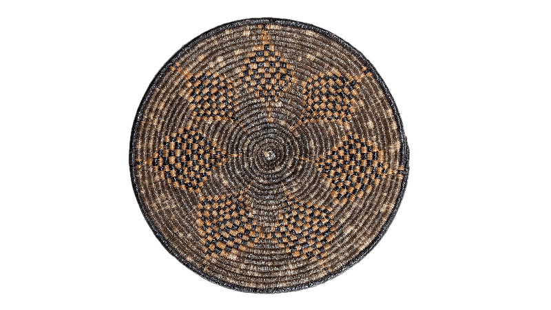 Medium Patterned Woven Wall Plate