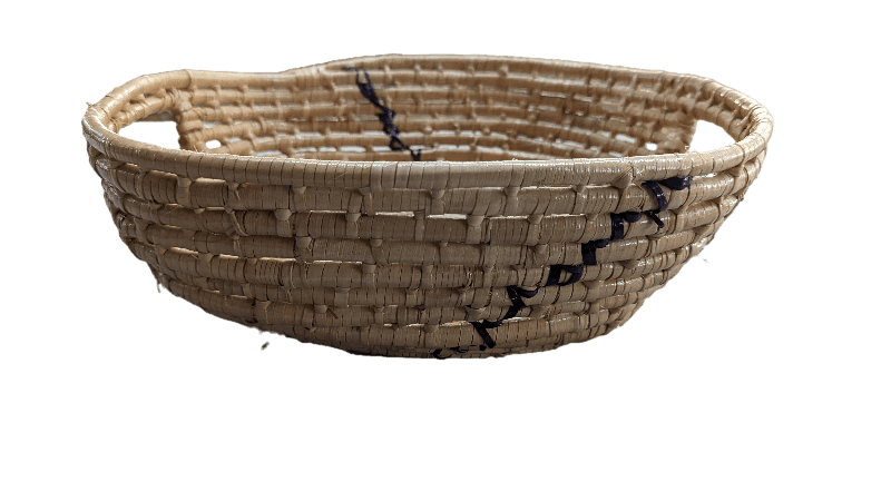 Small Plain Fruit Basket with Handles