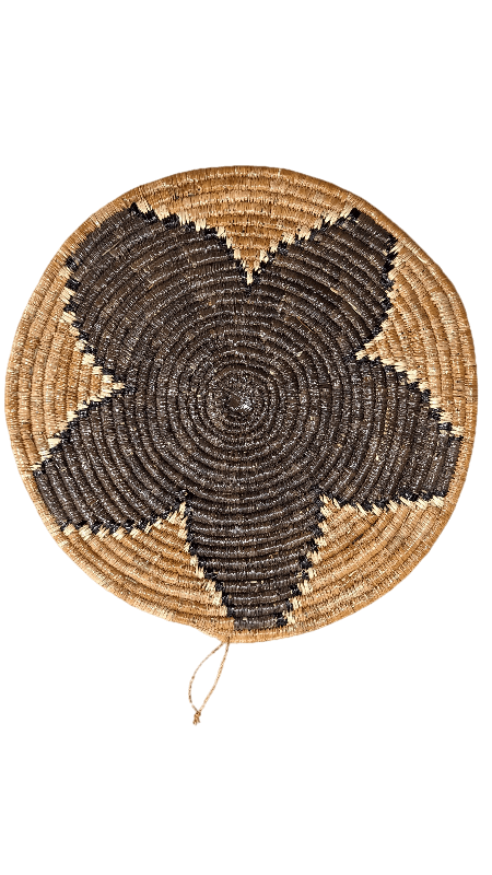 Small Patterned Woven Wall Plate