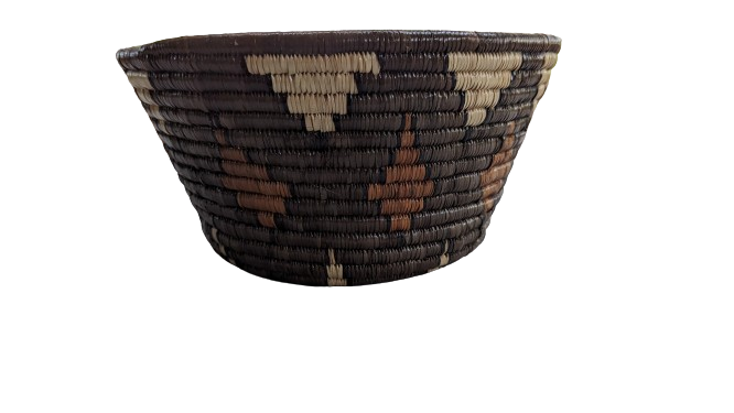 Small Patterned Fruit Basket