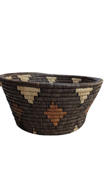 Small Patterned Fruit Basket