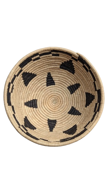 Small Patterned Fruit Basket