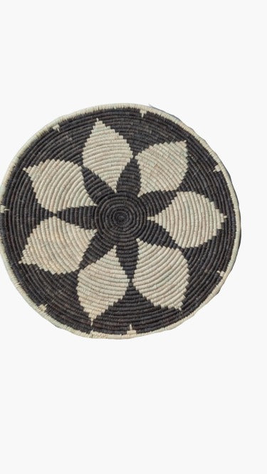 Large Patterned Woven Wall Plate WITH TORI IN SA