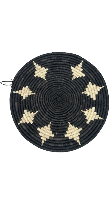 Small Patterned Woven Wall Plate